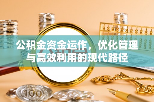 盐水公积金资金运作，优化管理与高效利用的现代路径
