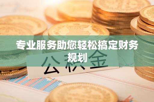 盐水专业服务助您轻松搞定财务规划