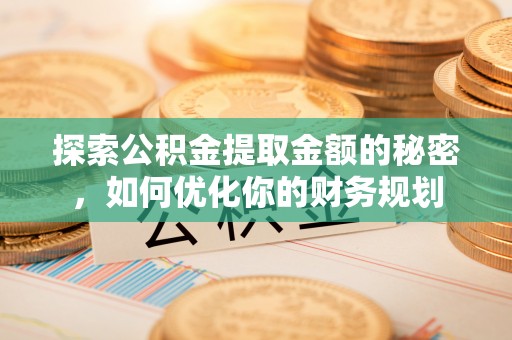 盐水探索公积金提取金额的秘密，如何优化你的财务规划