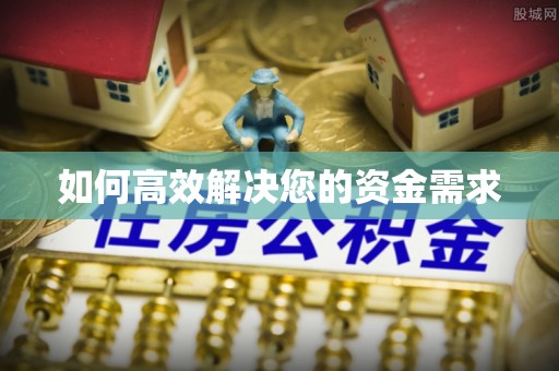 盐水如何高效解决您的资金需求
