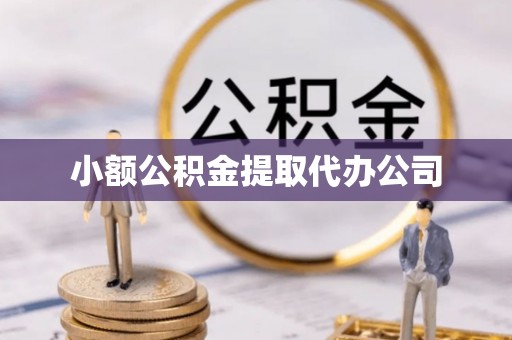 盐水小额公积金提取代办公司